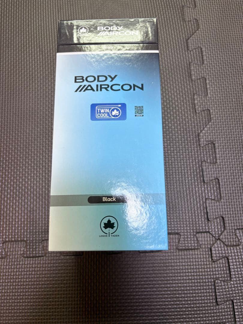 ロゴスボディエアコン　ブラック