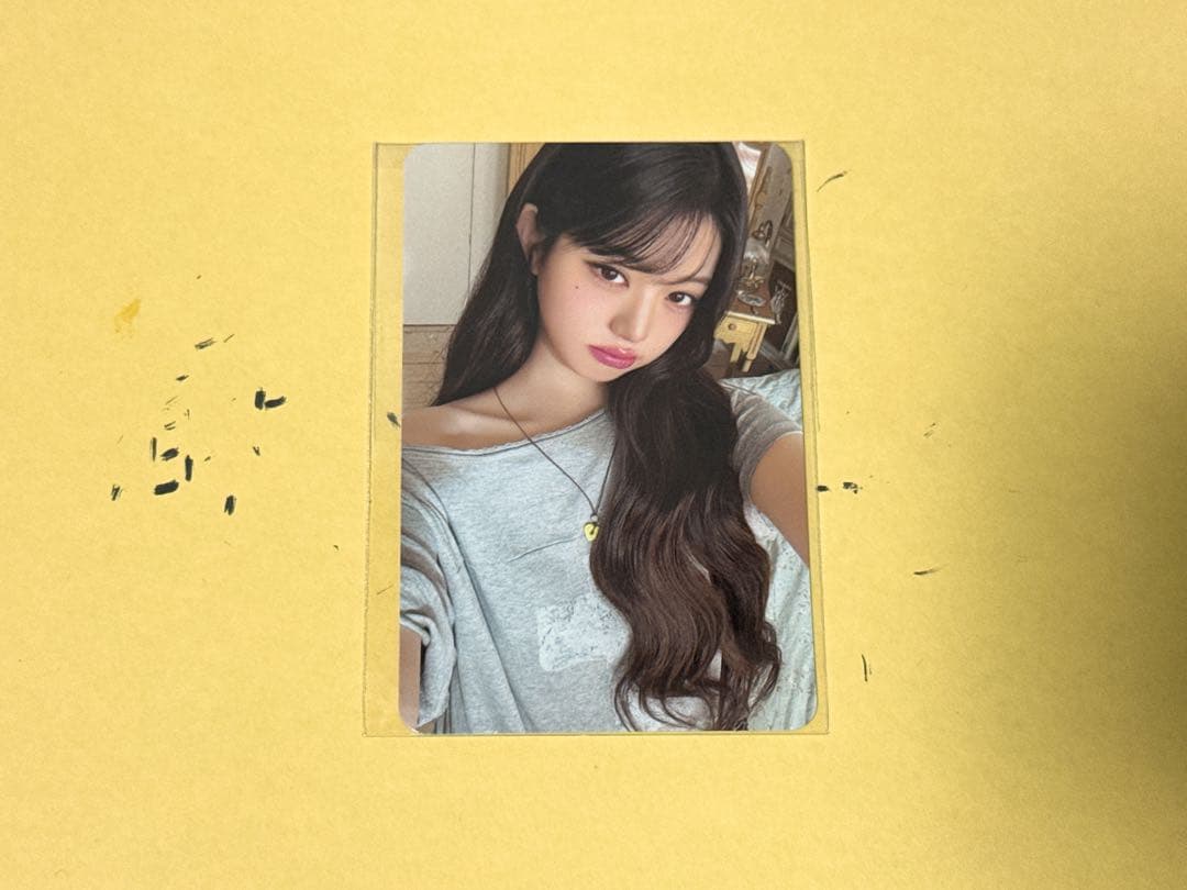 IVE WORLD TOUR チェーンストラップトレカ　ウォニョン