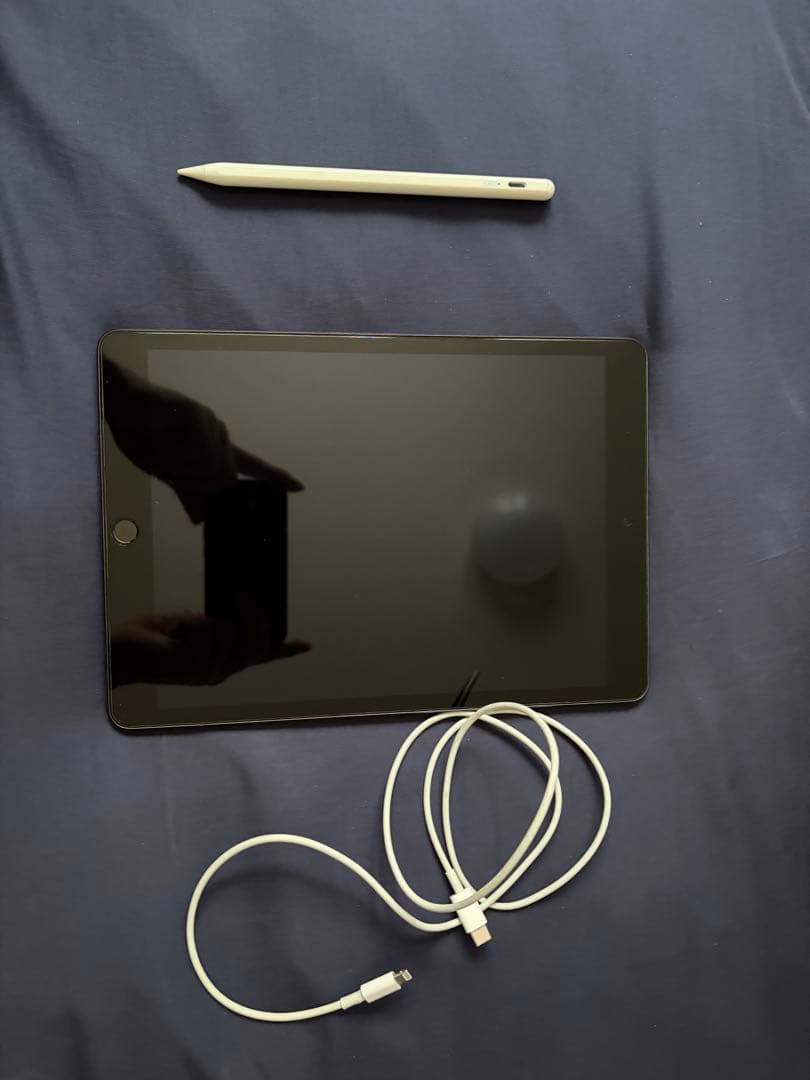 iPad 無印第9世代(64GB)本体とペンと充電ケーブル付き