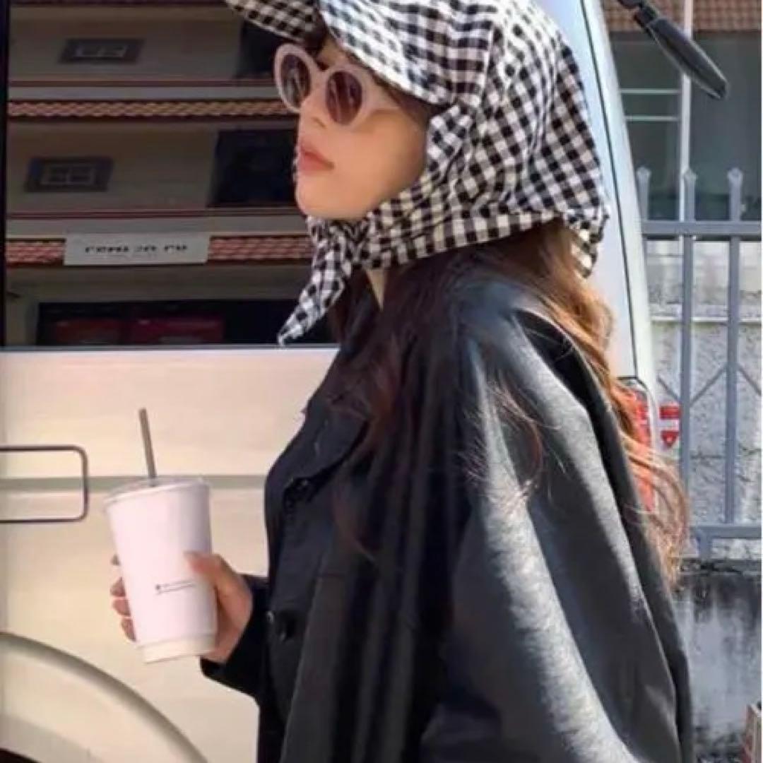 おまとめ　チェック柄ハット＆PRADAシューズ