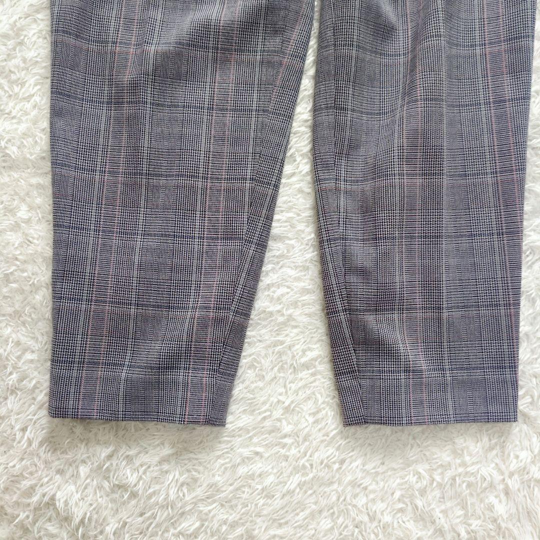 PSポールスミス　パンツスーツセットアップ チェック　グレー　水玉　フォーマル