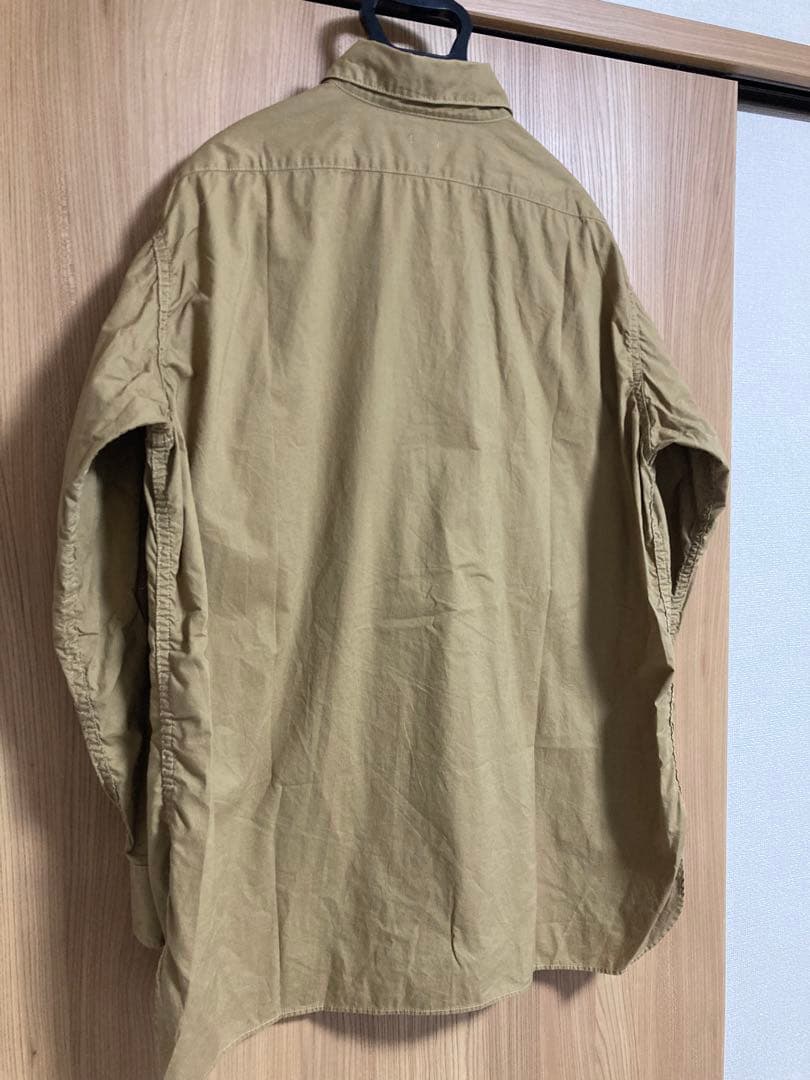 トップス A.presse Over Dyeing Military Shirt