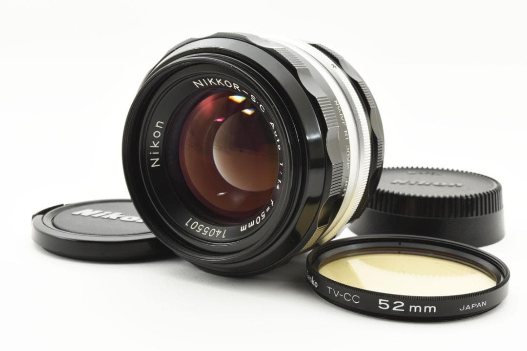 超美品 ニコン AI NIKKOR S.C Auto 50mm 1.4 B371
