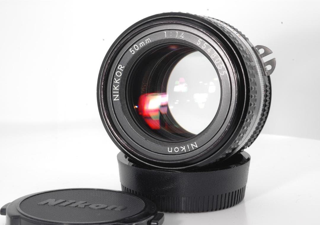 クリアな光学☆保証付☆Nikon Ai-s Nikkor 50mm f/1.4