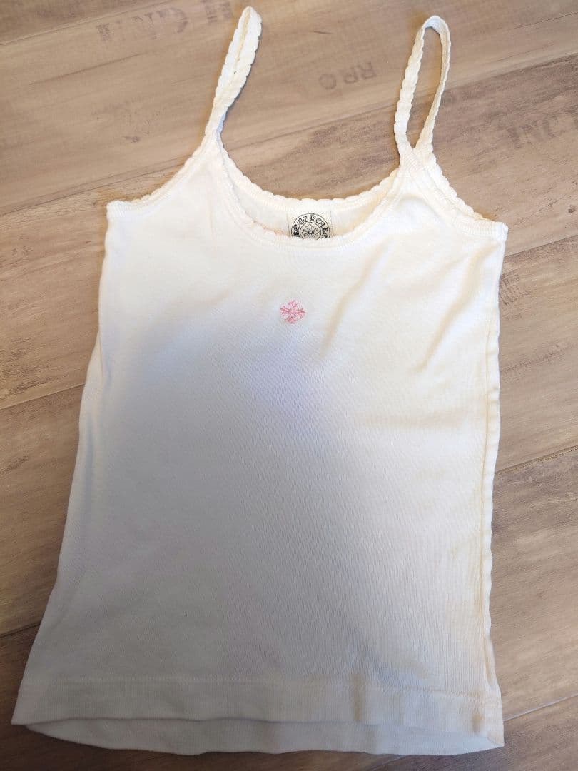 本物美品クロムハーツ正規品キャミソールタンクトップオールドビンテージレディース