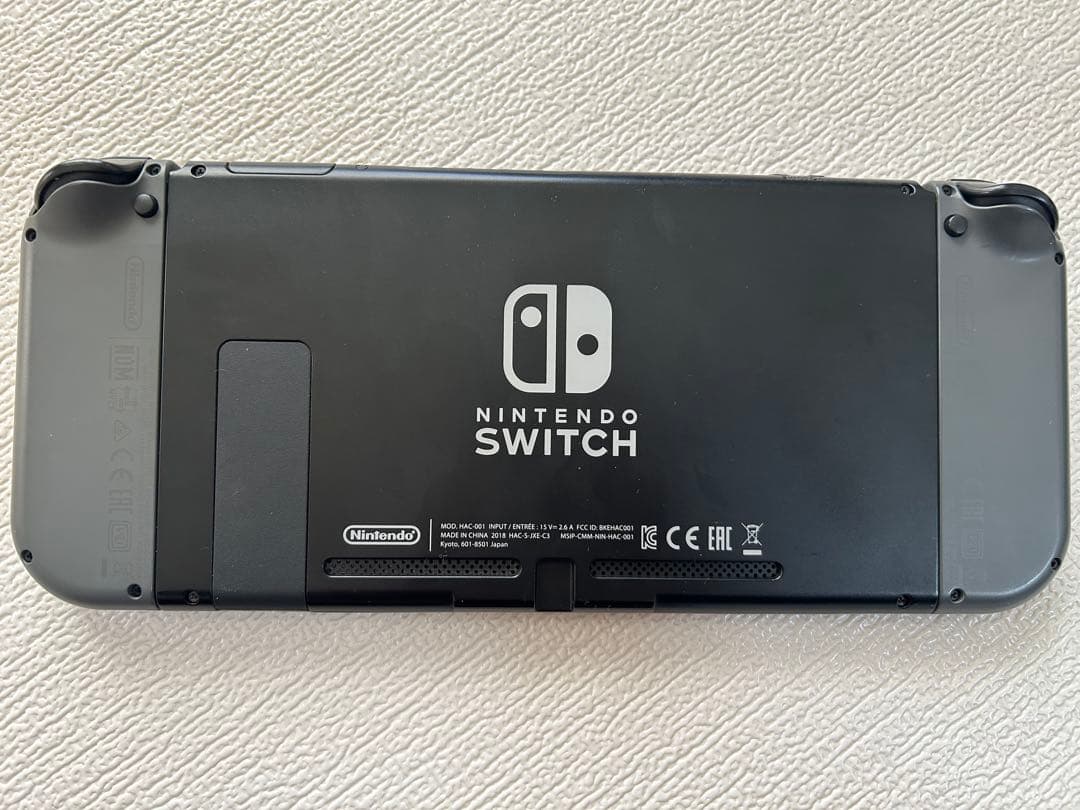 Nintendo Switch グレー 本体　64GBマイクロSD付き