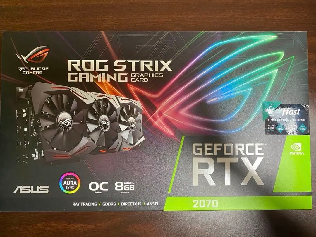 グラフィックボード・グラボ・ビデオカード ROG STRIX GeForce RTX 2070 8GB