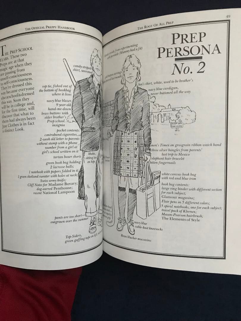 プレッピー「THE OFFICIAL PREPPY HANDBOOK」✳︎原書