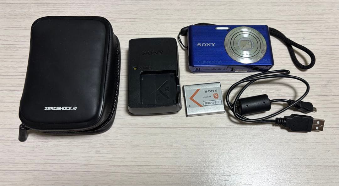 【美品】SONY Cyber-shot DSC-W610 青
