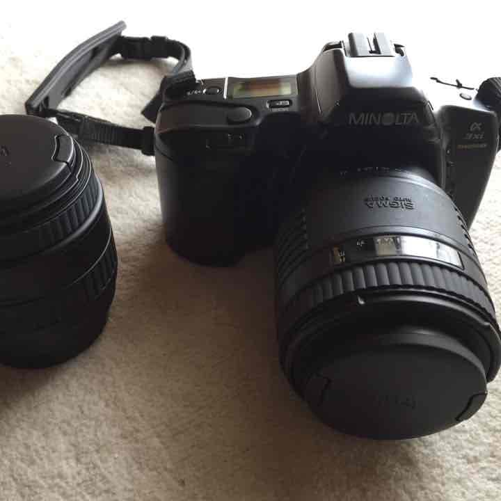 ☆シグマカメラ☆本体とレンズ＊レンズ説明書付き