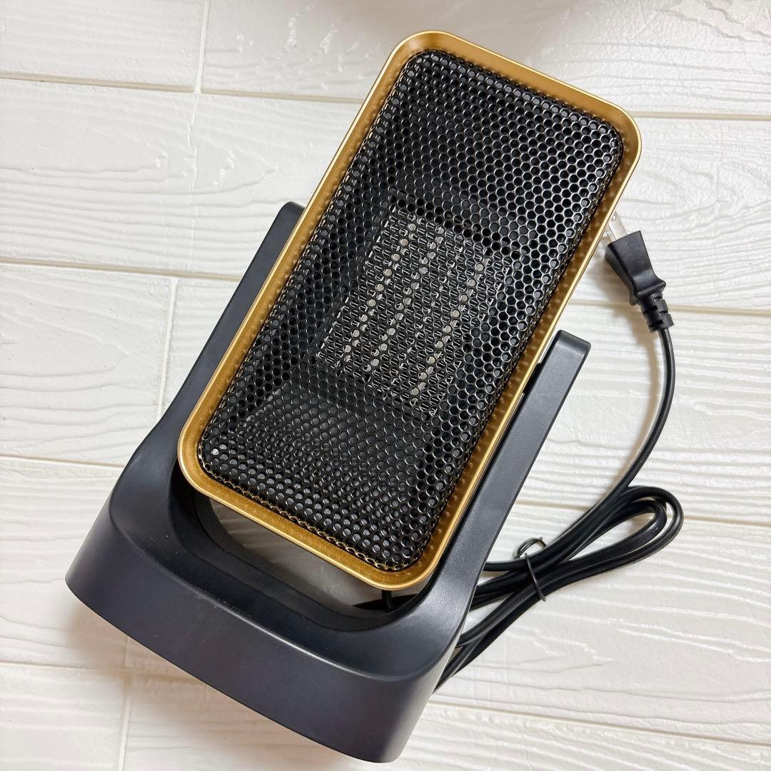 セラミックヒーター 2秒速暖 ECO節電＆省スペース 足元 ヒーター 省エネ