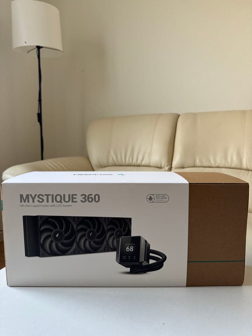 DEEPCOOL MYSTIQUE 360 簡易水冷CPUクーラー未使用に近い