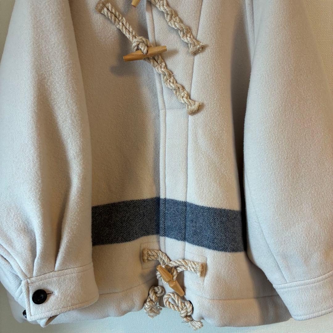 HYKEハイクDOUBLE FACE DUFFLE JACKETダッフル24AW