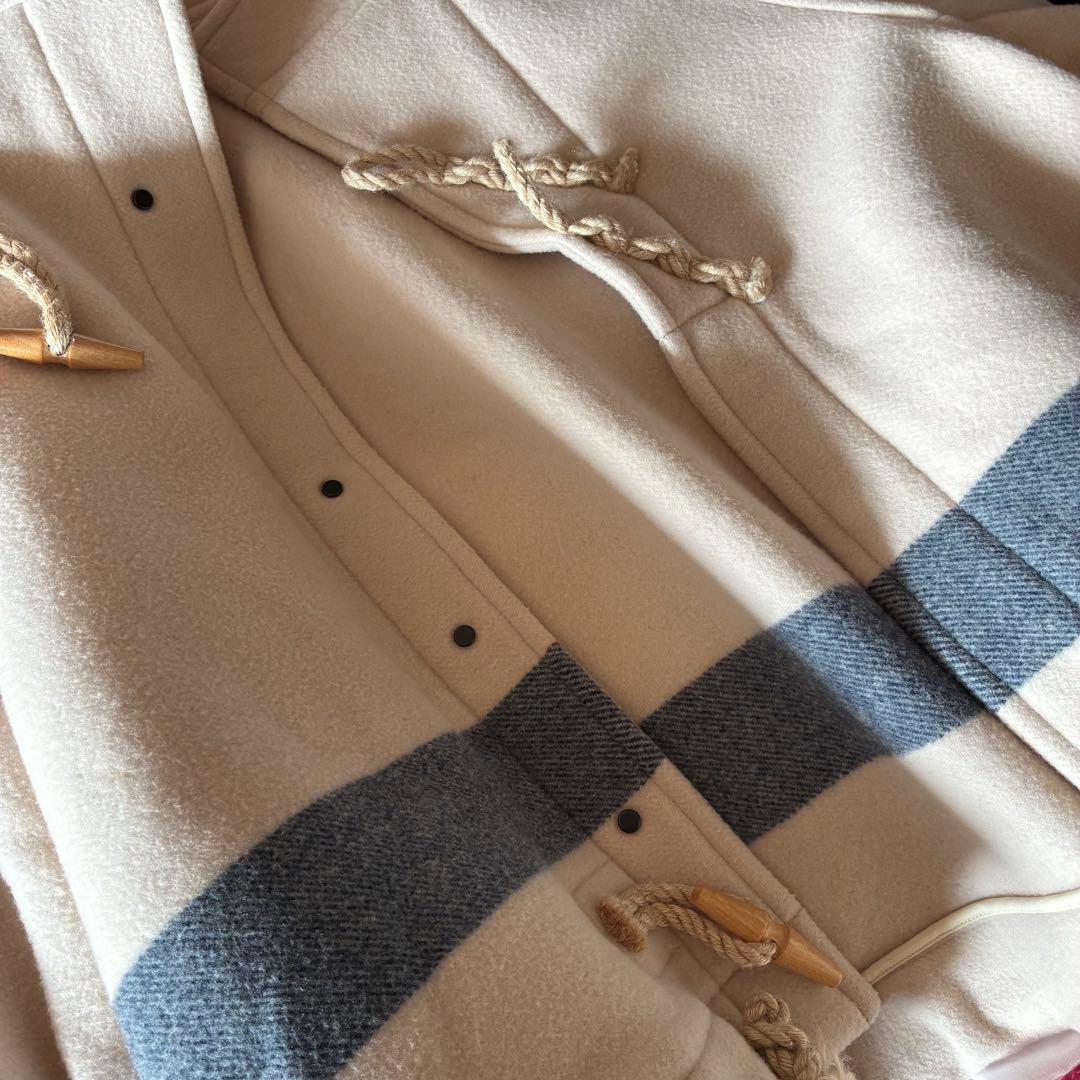 HYKEハイクDOUBLE FACE DUFFLE JACKETダッフル24AW