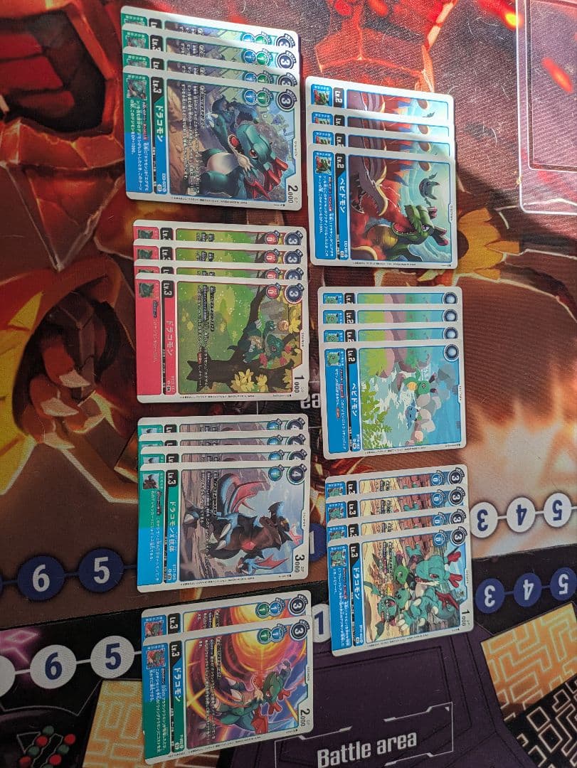 デジモンカードゲーム　エグザモンデッキ　まとめ売り