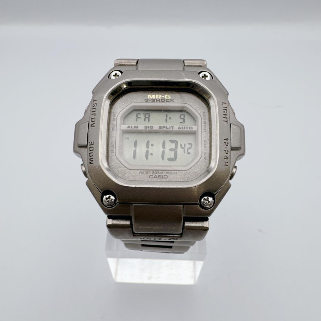 【美品】 CASIO 初代 MRG-110T フルチタン G-SHOCK