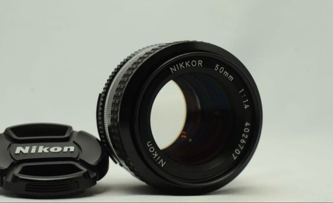 Nikon Ai NIKKOR 50mm F1.4 単焦点 MFレンズ