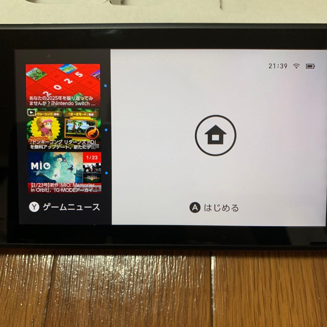 「即日発送」Nintendo Switch 本体 + 青いコントローラー