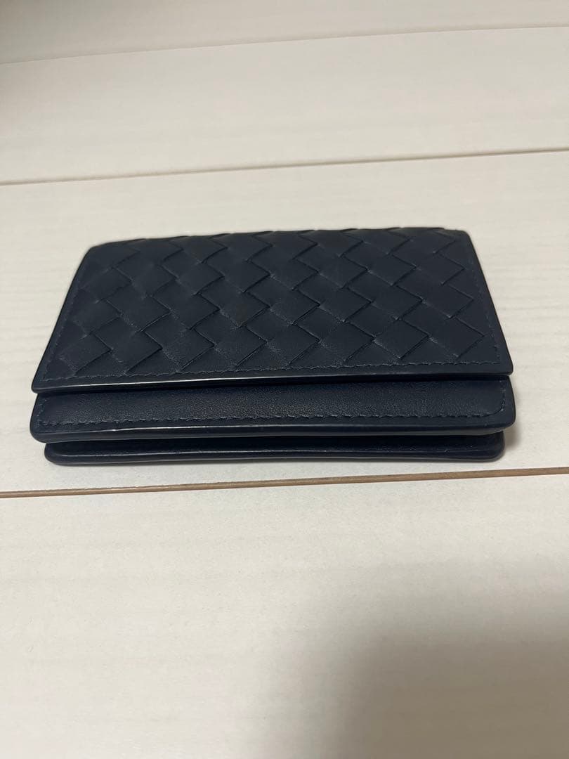BOTTEGA VENETA レザー名刺入れ
