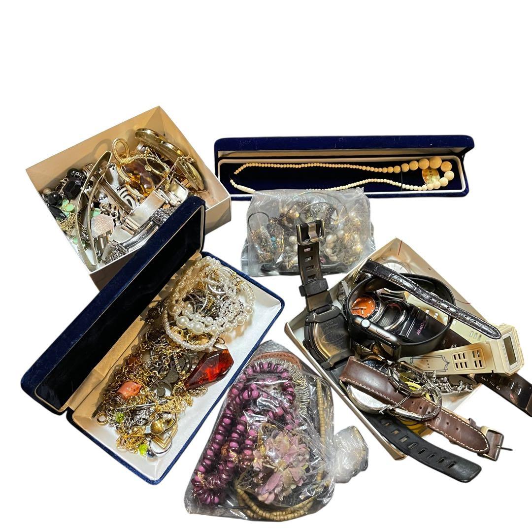 遺品整理　ジュエリーまとめ1432g 未検品 ジュエリーコレクションセット 時計
