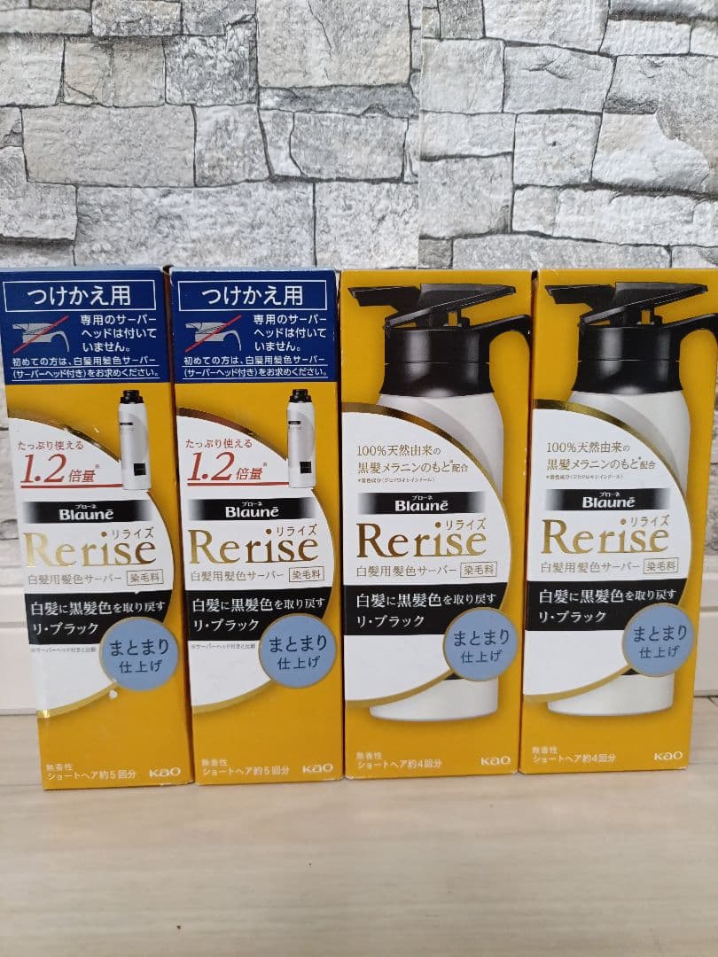 ブローネ リライズ まとまり仕上げ 本体×2本 付替え×2本