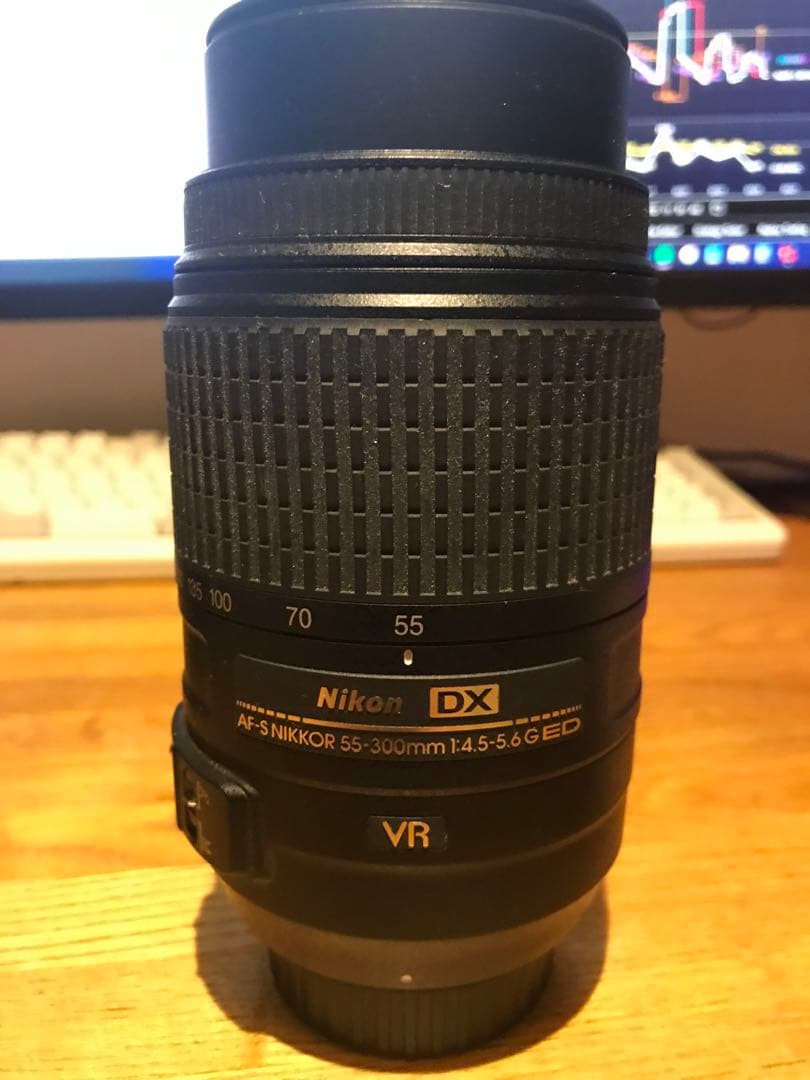 Nikon AF-S NIKKOR 55-300mm 1:4.5-5.6Gレンズ
