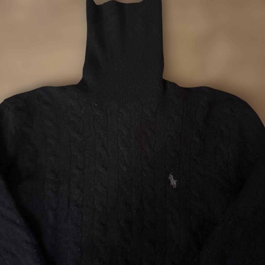 【美品】ラルフローレン　タートルネック　S