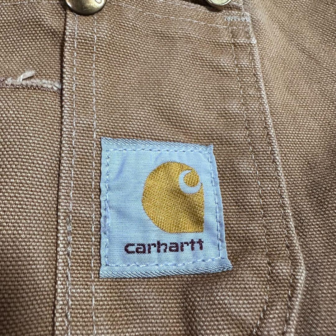 Carharttカーハート オーバーオールダック中綿キルティングダブルニー古着