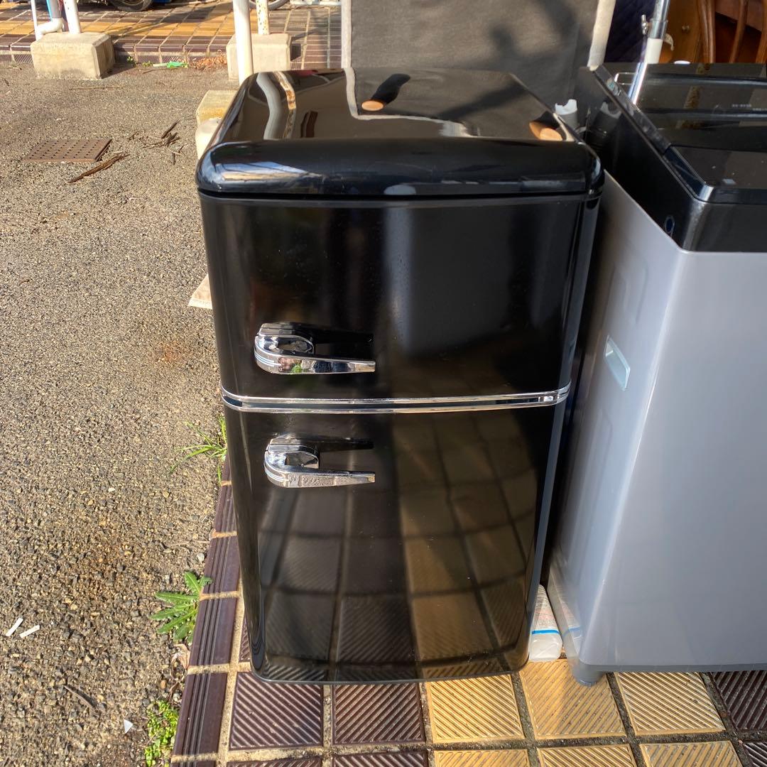 アイリスオーヤマ 冷凍冷蔵庫 PRR-082D 81L 21年製