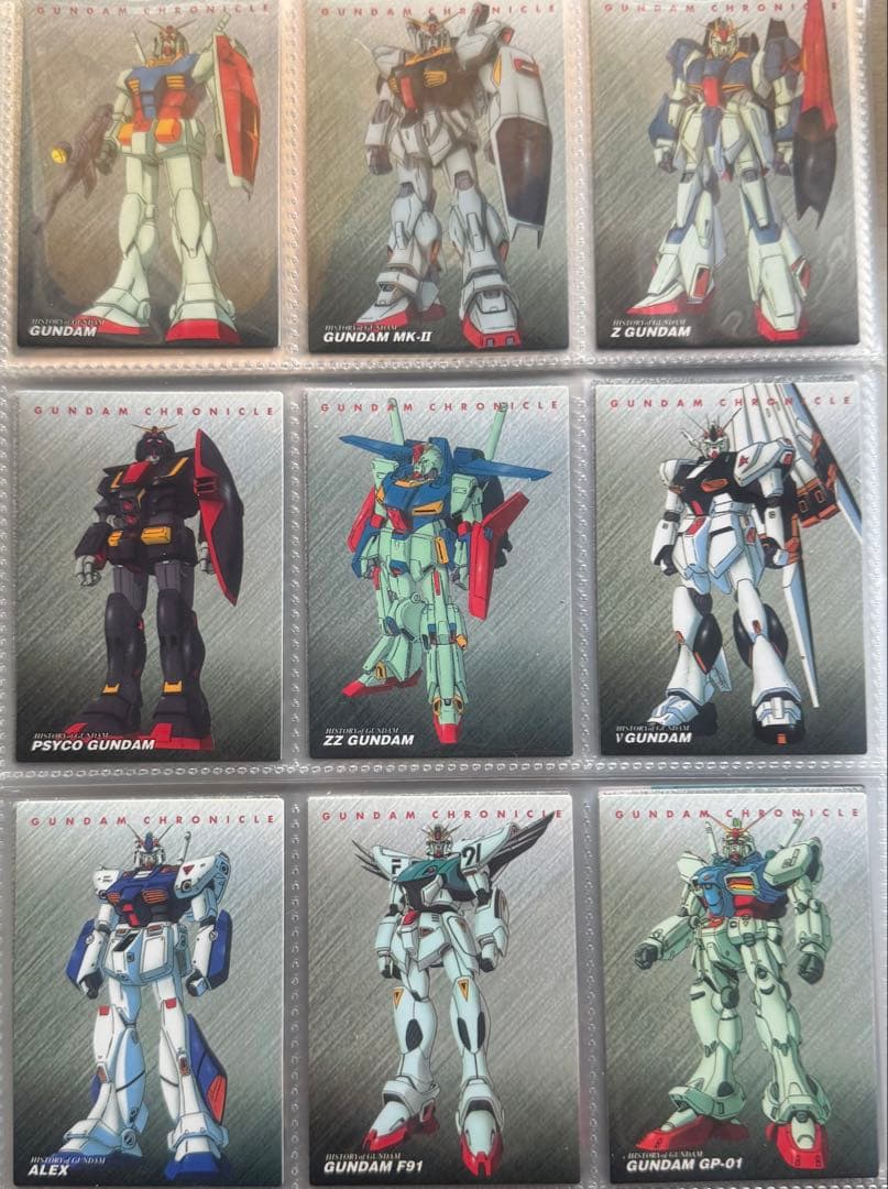 【初版美品第一弾セット】機動戦士ガンダムクロニクルカードダスマスターズ