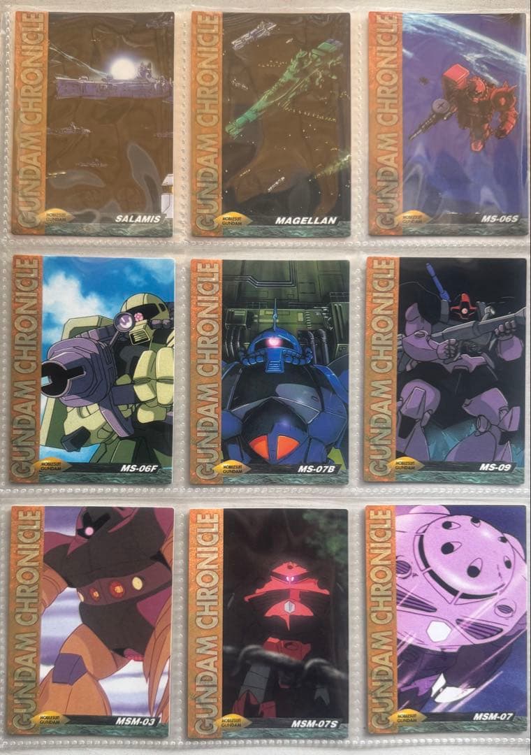 【初版美品第一弾セット】機動戦士ガンダムクロニクルカードダスマスターズ