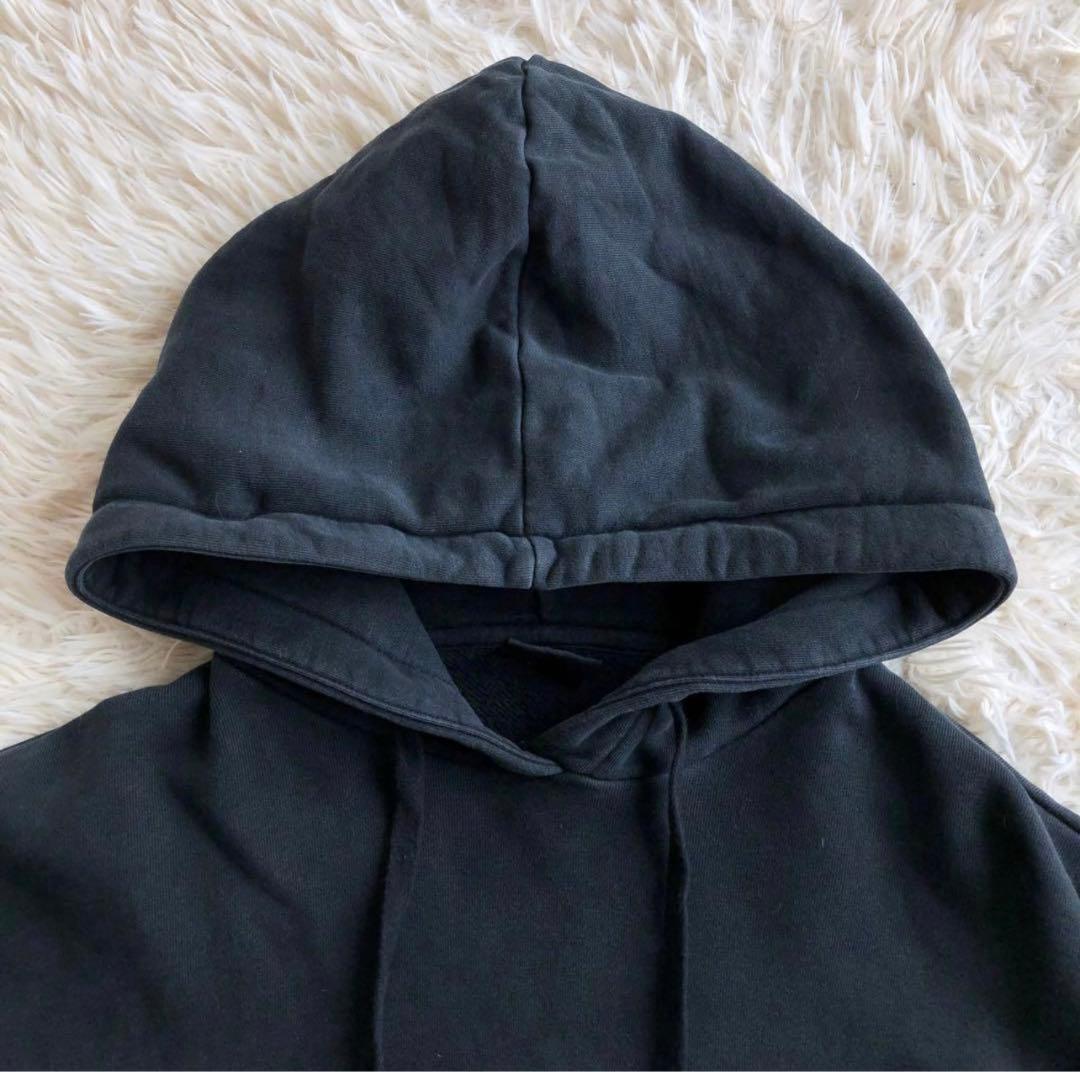 【ビッグシルエット L】ステューシー　パーカー　8ボール　黒　Y2K 90's