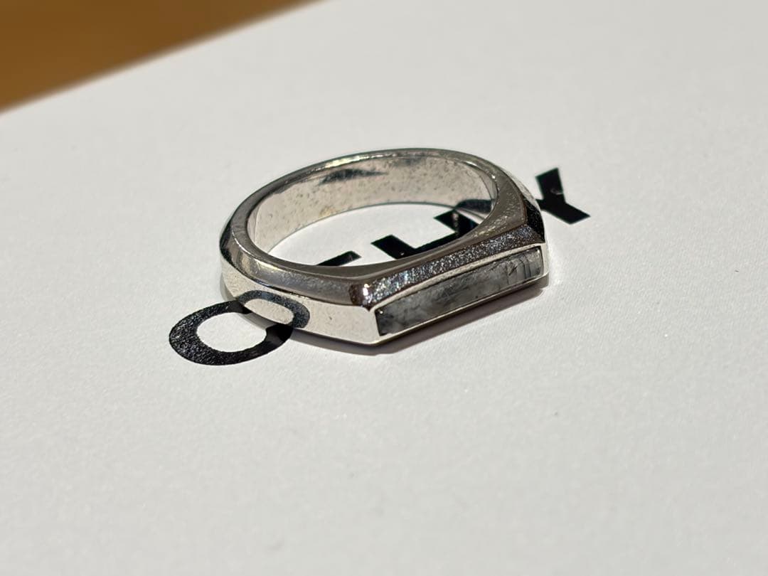 CTHY RING [LARVIKITE] 9号（ピンキー）