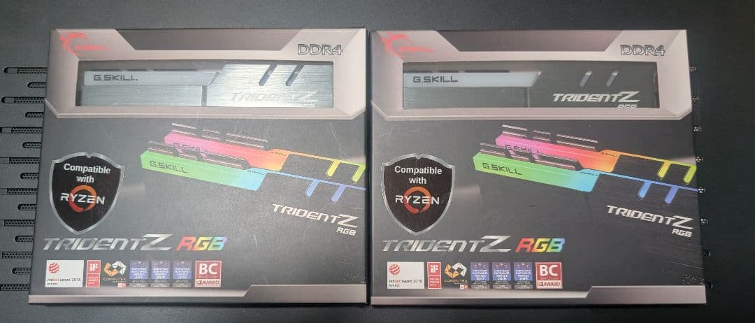 【値下げ中】DDR4 TRIDENTZ RGB 32GB【8GBx4】