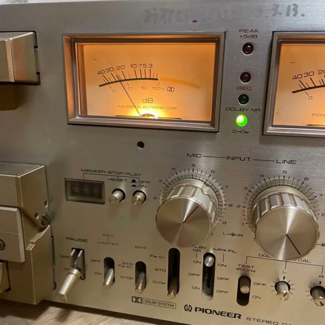 Pioneer パイオニア CT-1000 カセットデッキ ②
