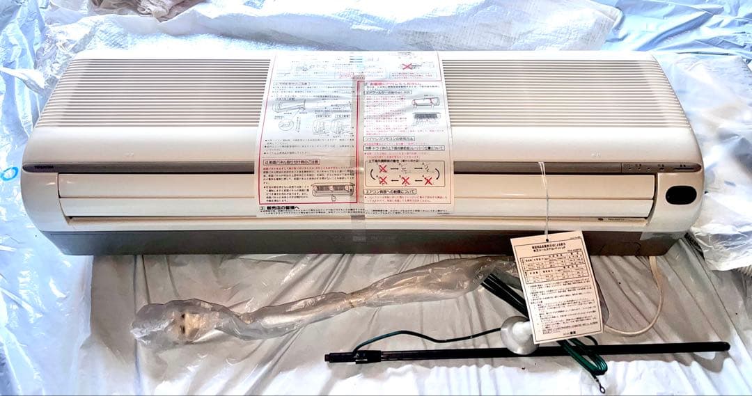 訳あり 東芝 RAS-402PTR エアコン　200V 14畳　長期保管品