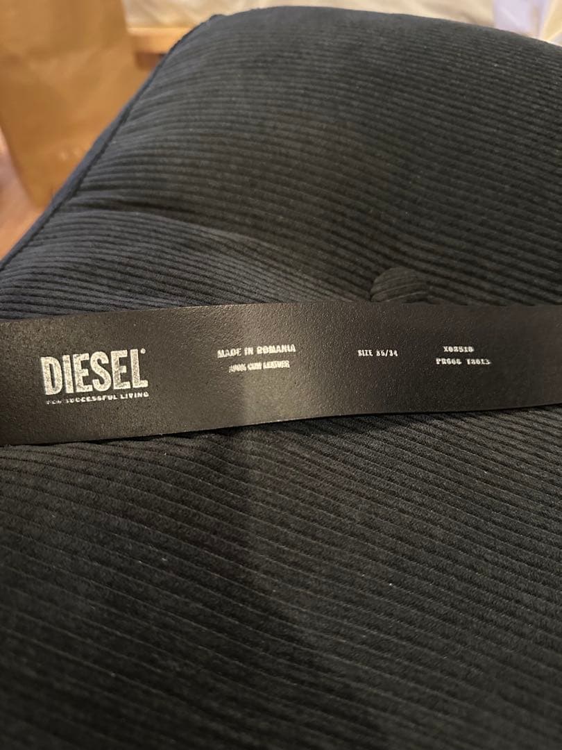 DIESEL 正規品　レザーベルト85 破格