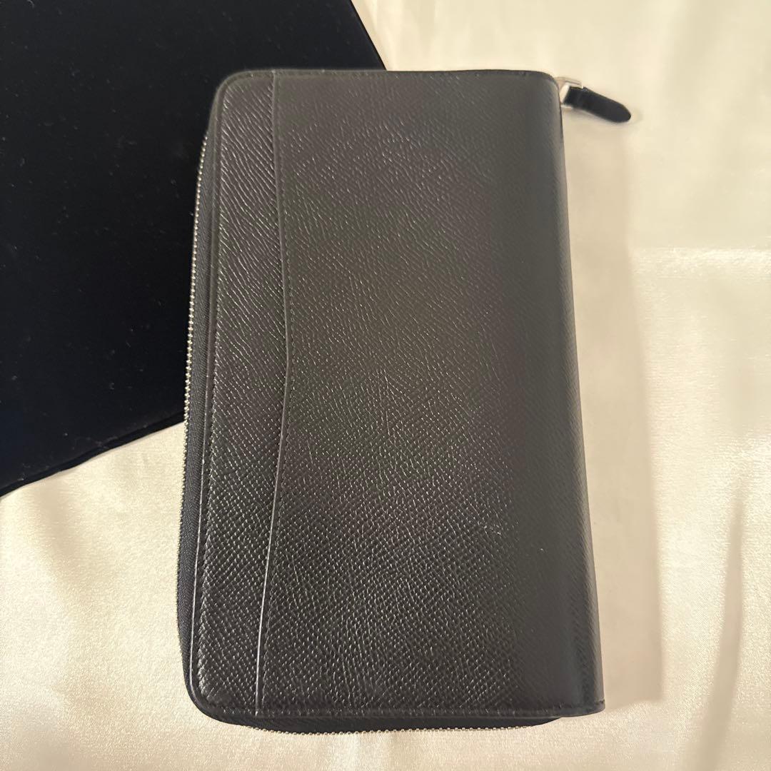 ダンヒル　レザー製　長財布 大きめ　黒