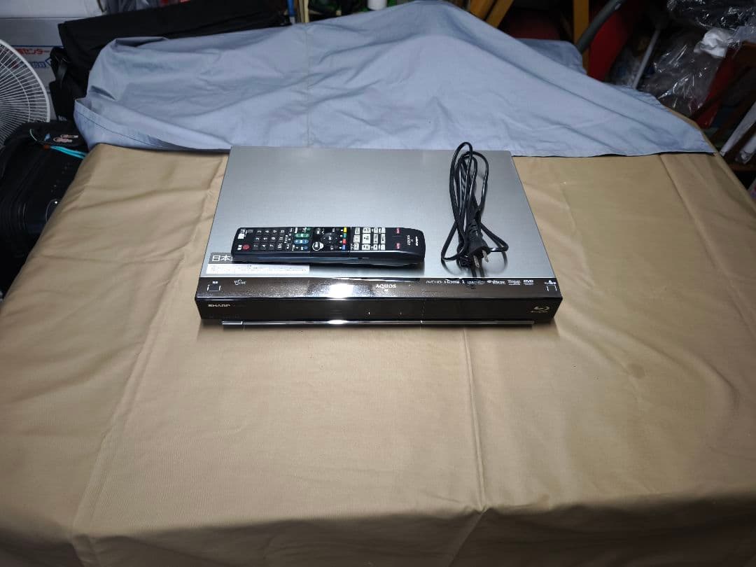 シャープ製 BDレコーダー HDD 500GB