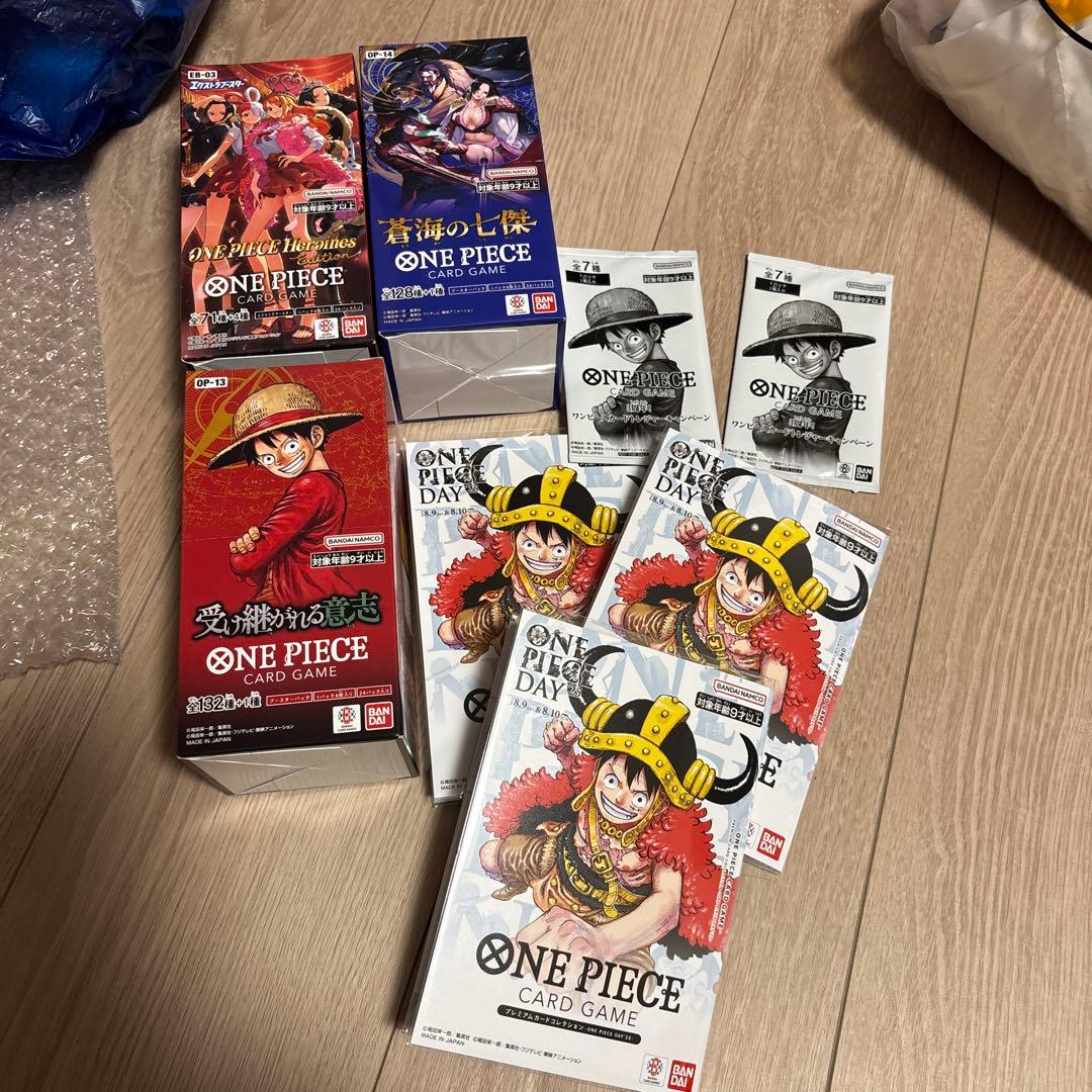 【新品未開封】ワンピースデイ2025 プロモ　プレミアムカードコレクション×3