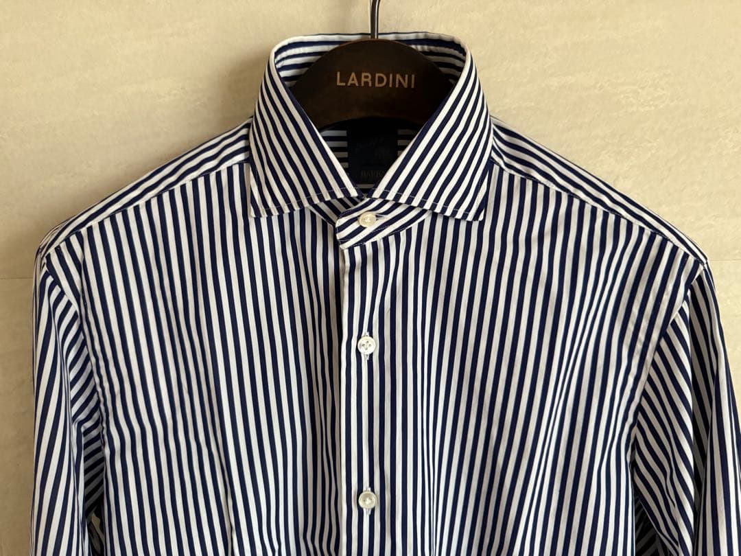 BARBA(バルバ)DANDY LIFE コットンロンドンストライプ サイズ40
