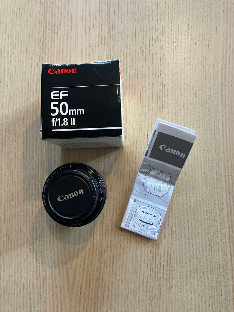 Canon EF 50mm 単焦点レンズ　キャノン