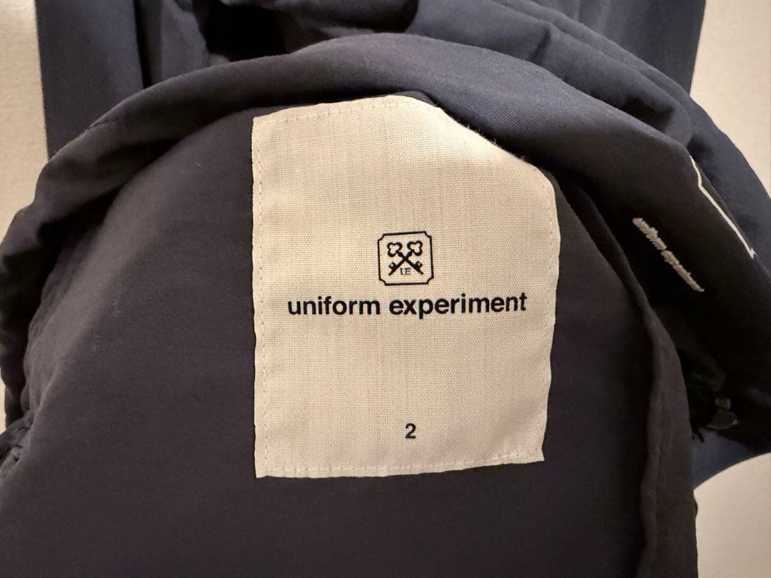 uniform experiment セットアップ　サイズ2