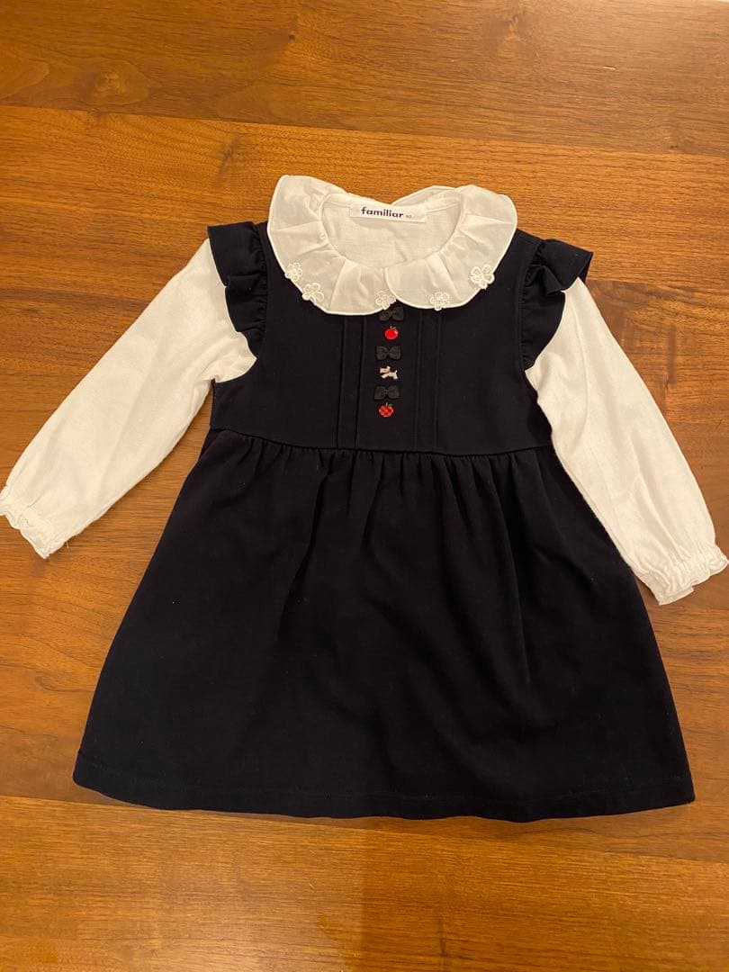 ファミリア　ワンピース 90cm