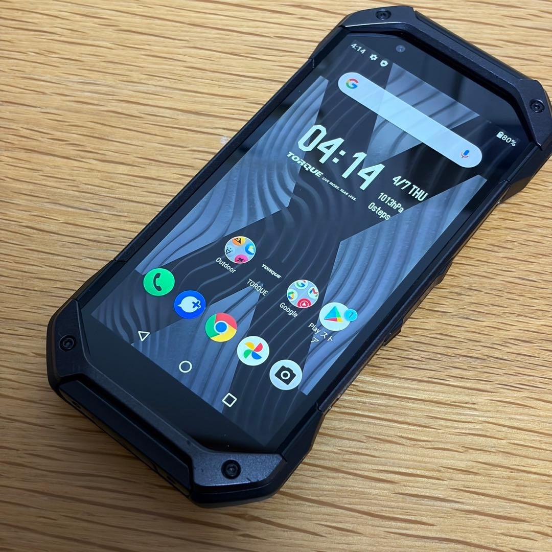 AU TORQUE 5G KYG01ブラック SIMフリー9196