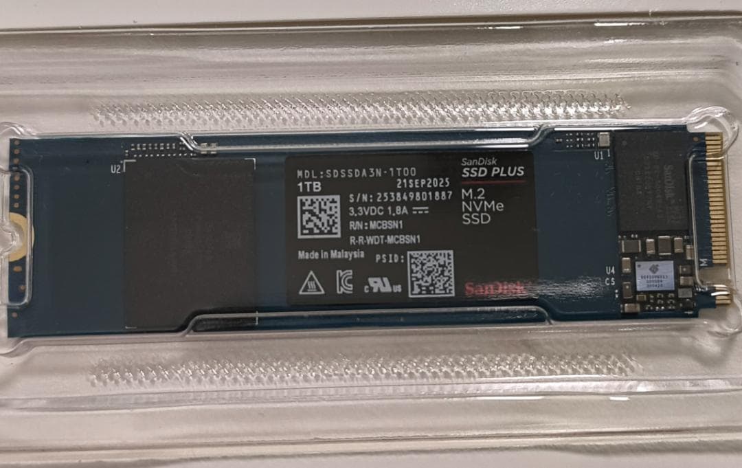 内蔵型SSD Sandisk M.2 SSD 1TB 3200MB/s #2