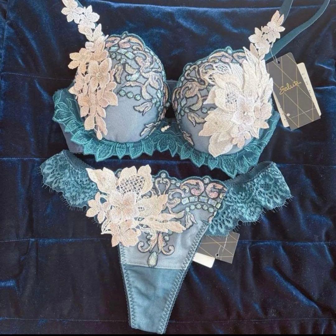 新品Salute サルート ブラ ショーツ E65 M ローマの休日 02 BG