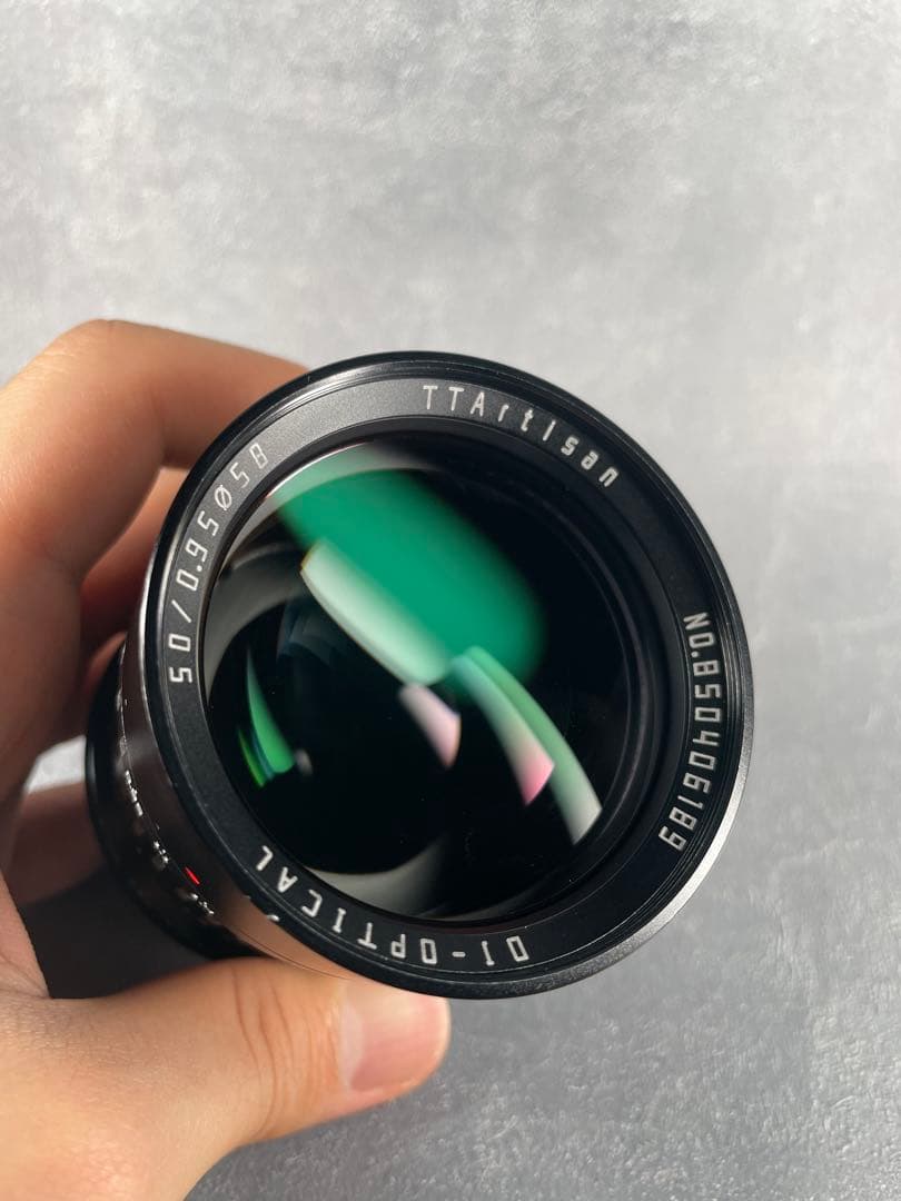 TTArtisan 50mm F0.95（Zマウント）BLACK MISTセット