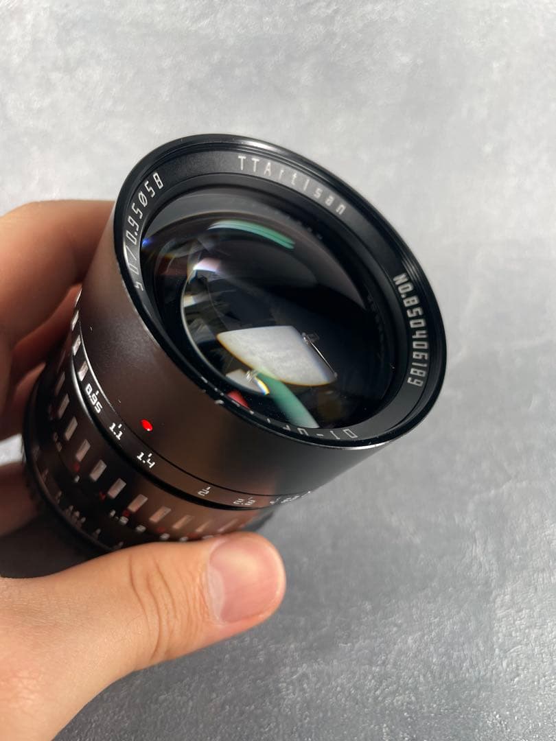 TTArtisan 50mm F0.95（Zマウント）BLACK MISTセット