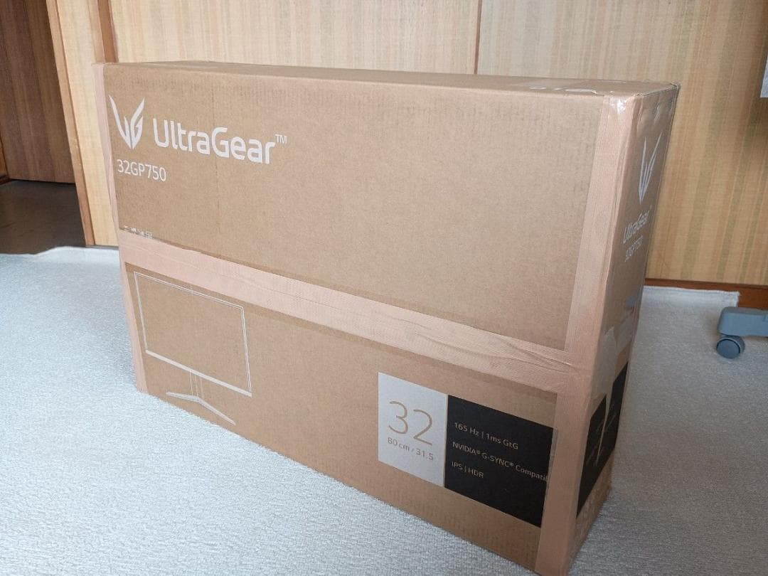 【LG】32GP750-B　ゲーミングモニター